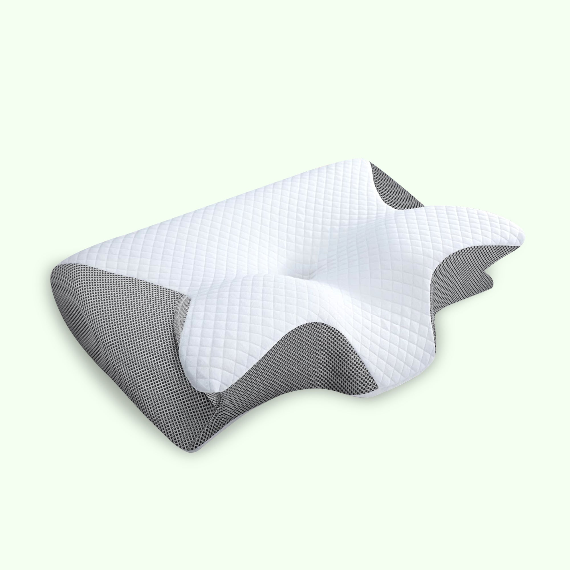 Butterfly Pillow Replacement Case — Soft Cover for Cervical Pillows — Lifestyle 3