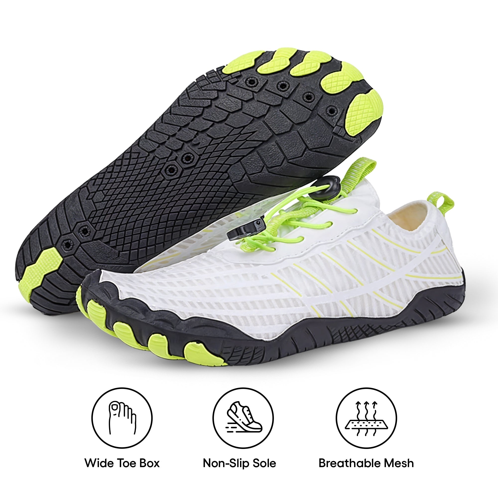 Barefoot Shoes Unisex — Wide Toe Box, Flexible Sole for Natural Movement