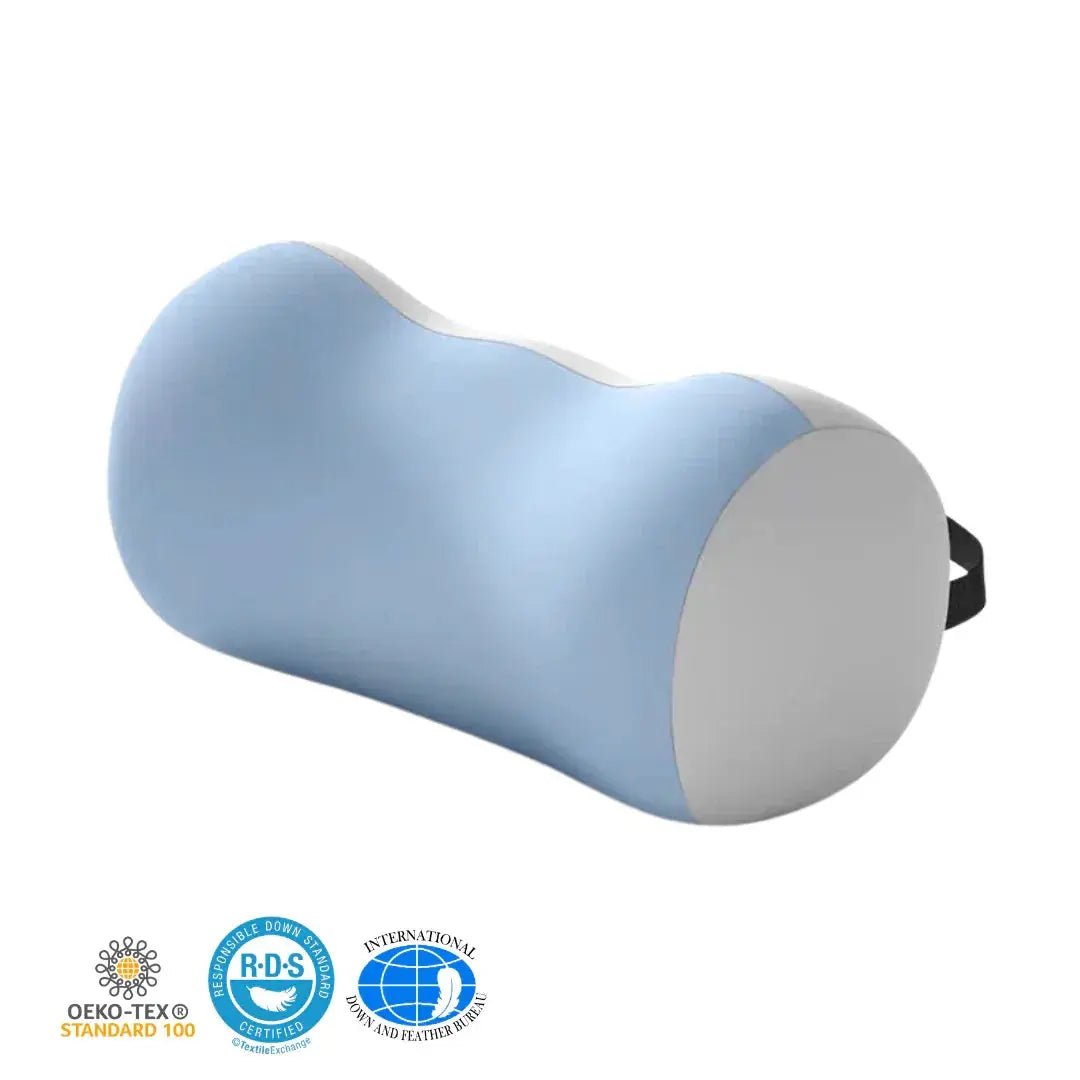 Ergonomic Neck Pillow for Comfort and Support - Available in Blue, Grey, White, and Black — Lifestyle 6