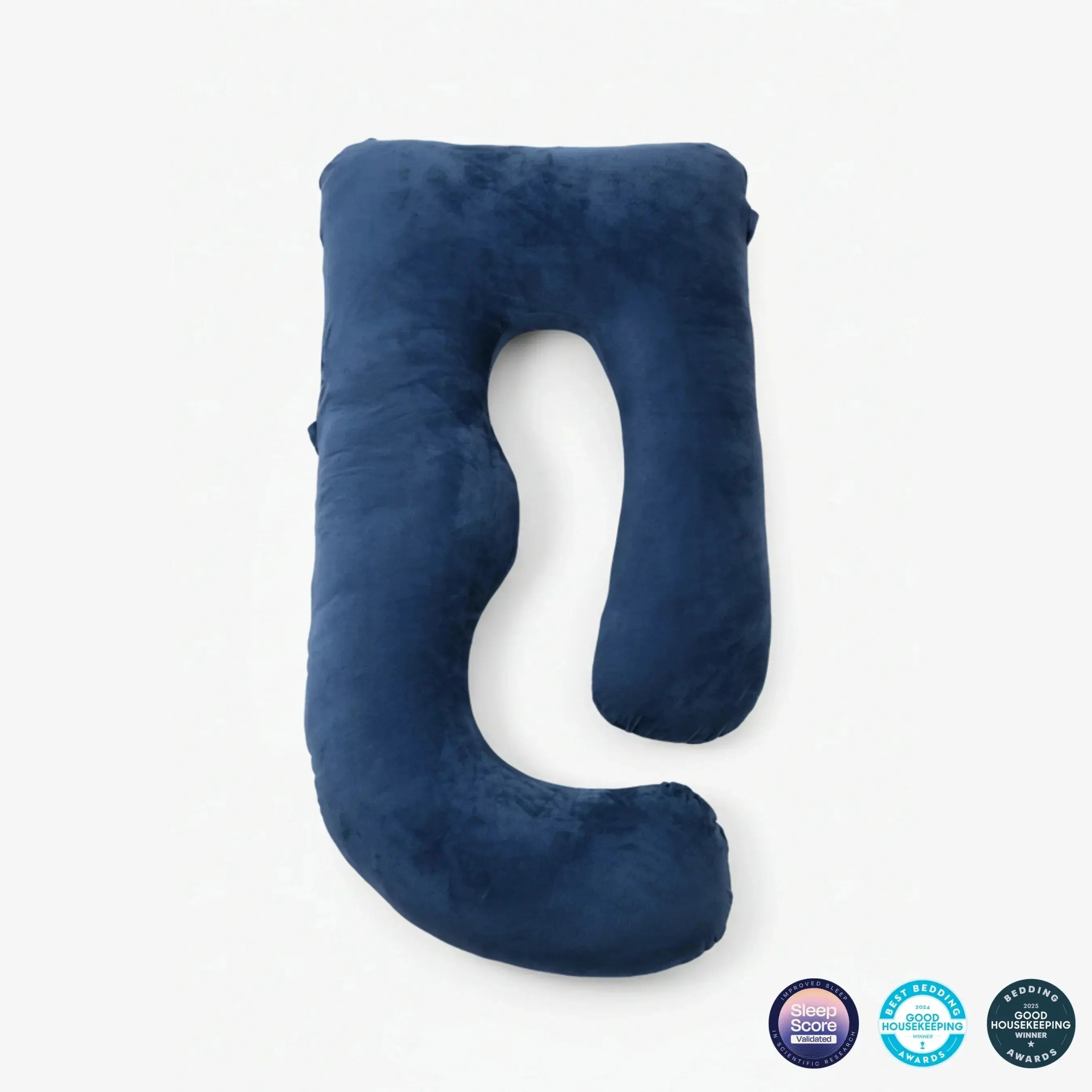 Comfort Body Pillow for Relaxation and Sleep - Available in Navy Blue, Gray, and Black — Lifestyle 9