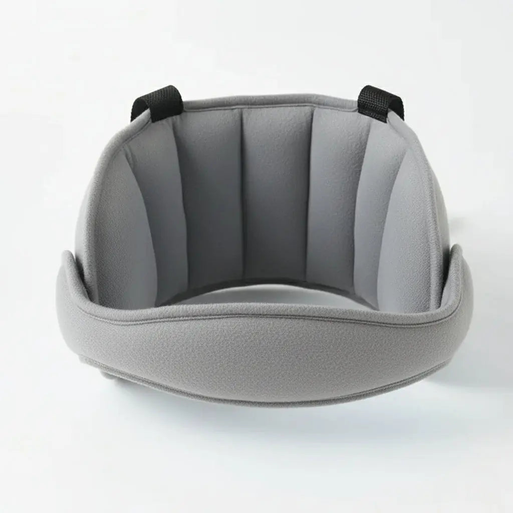 Child Travel Sleep Support Belt Car Pillow for Comfortable Rest in Gray, Blue, and Pink – Ideal for Family Journeys — Lifesty