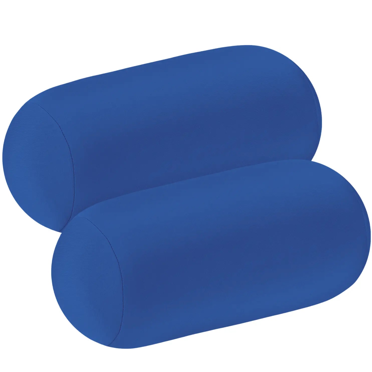 Microbead Soft Roll Pillows Set - Comfortable Sleep Support in Grey, Green, Black, Blue (2 Pack) — Lifestyle 9