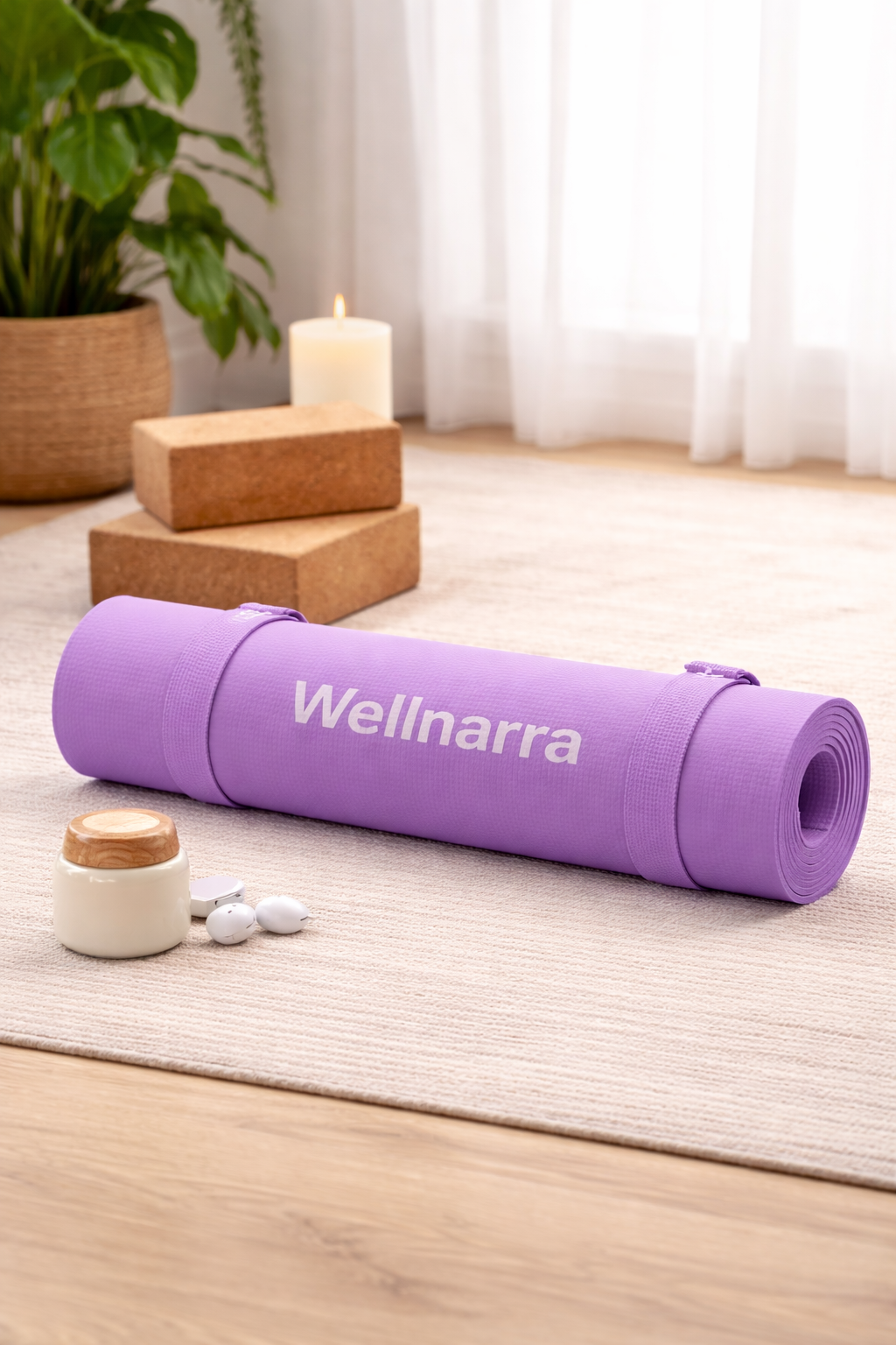 Yoga Mat Carry Strap – Adjustable Mat Sling for Easy Transport & Storage