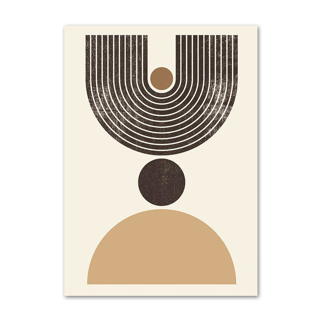 Lines and Faces Gallery Wall Canvas Posters — Considered Home Styling — Lifestyle 8