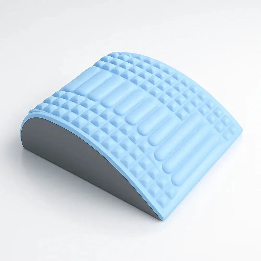 Orthopedic Memory Foam Back Stretcher Cushion for Enhanced Comfort - Available in Blue, Pink, Grey — Lifestyle 9