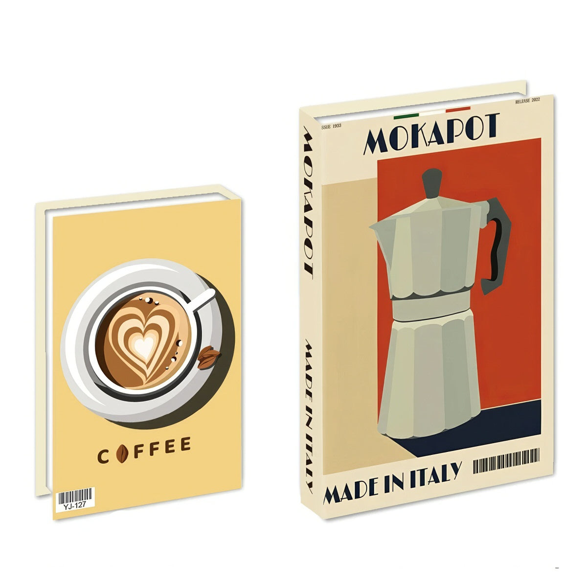 Coffee Time Book-Shaped Box — Considered Home Styling — Lifestyle 2