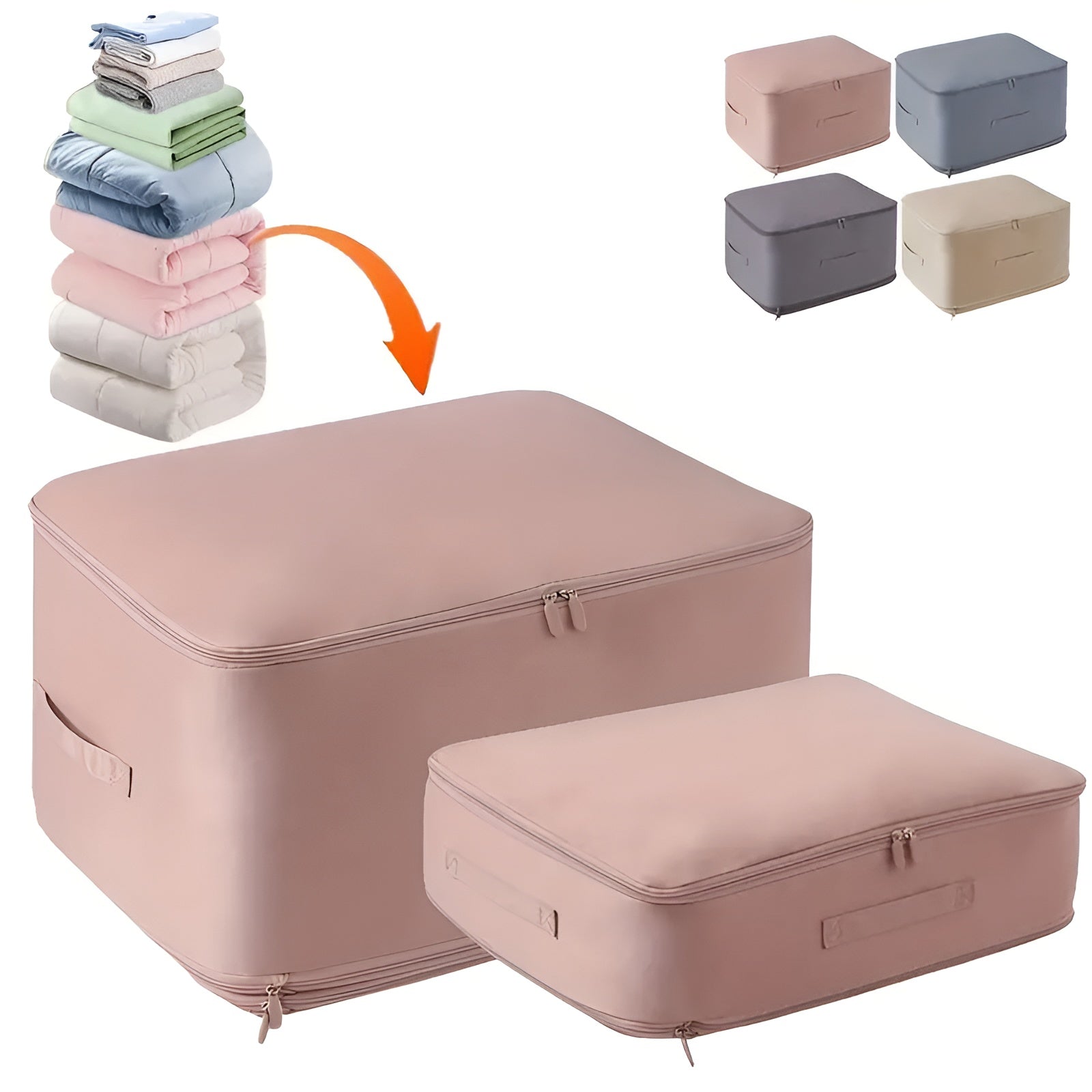 Compression Packing Bags — Travel & Home Storage Organiser — Lifestyle 2