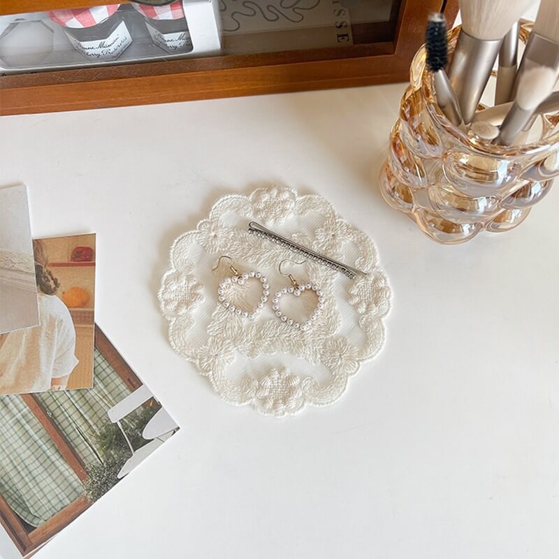 Doily Lace Coaster — Considered Home Styling — Lifestyle 5