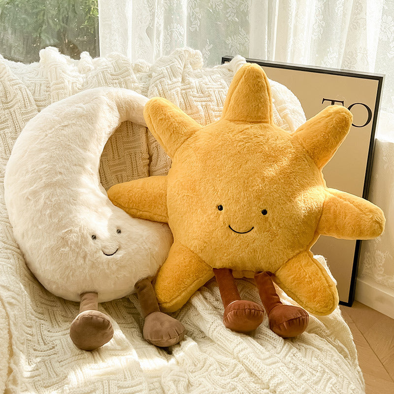 Velvet Celestial Cushion — Soft 25x50cm Lumbar Accent — Lifestyle 1