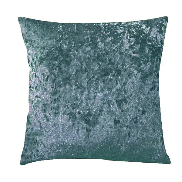 Crushed Velour Cushion — Soft-Touch 60cm Oversized Accent — Lifestyle 7