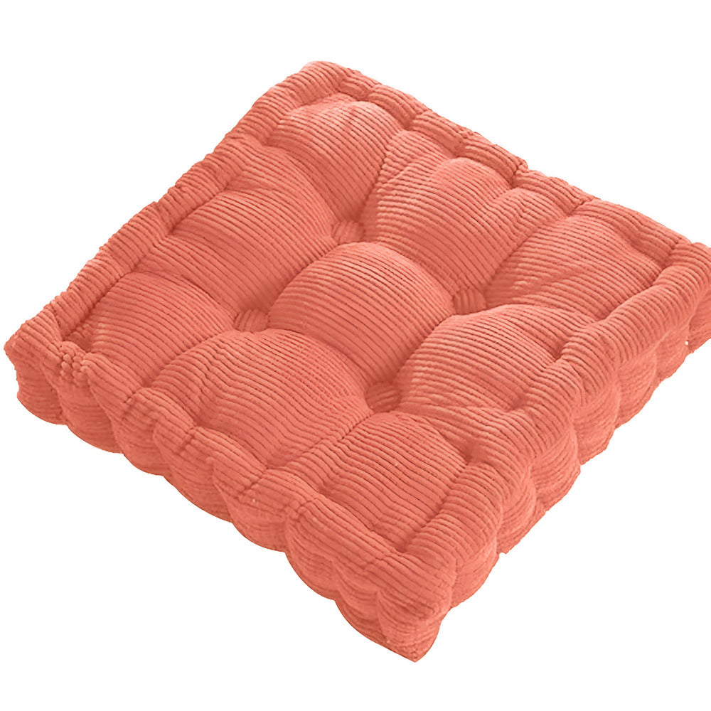 Tufted Corduroy Floor Cushion — Nine-Point Meditation Seat — Lifestyle 8
