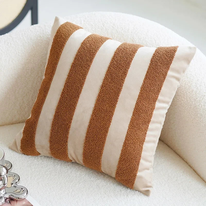 Geometric Tufted Cushion Cover — Scandi Accent Cover — Lifestyle 9