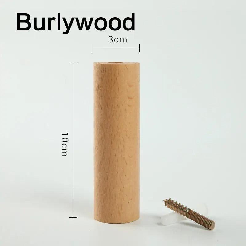Angular Timber Wall Hook — Modern Geometric Peg — Lifestyle 9