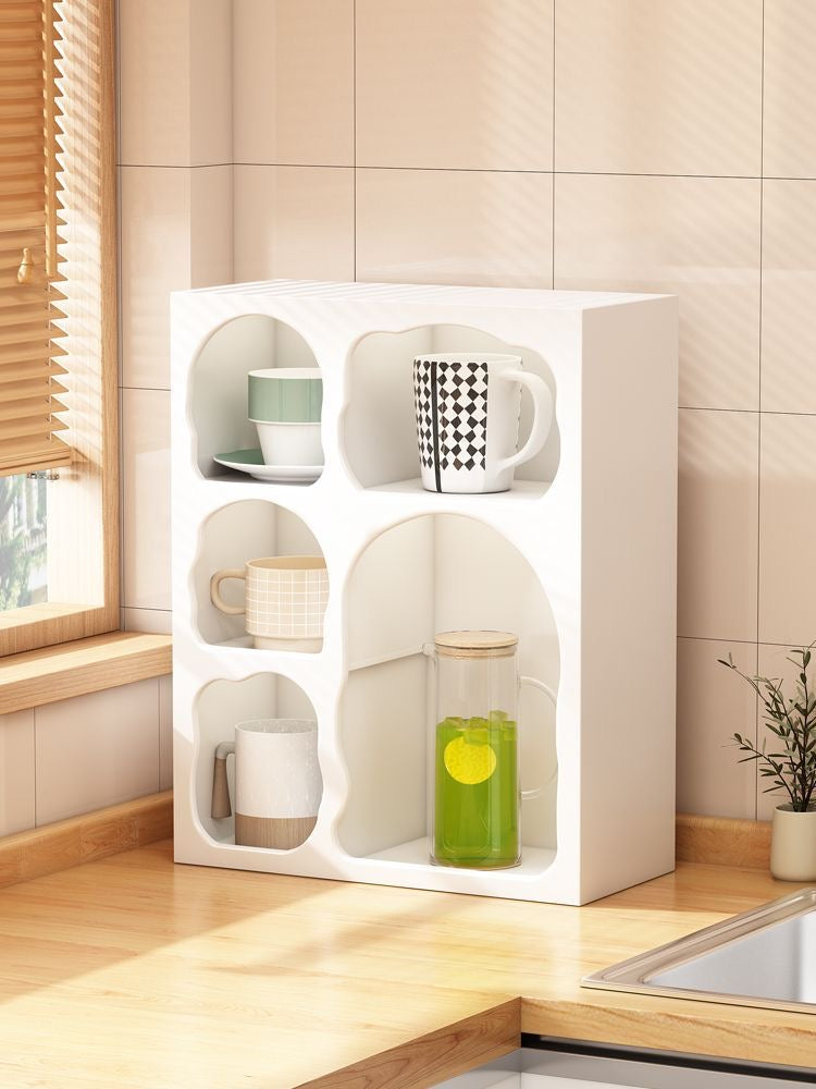 Arched Mug Display Shelf — Sculptural Wall Storage — Lifestyle 5
