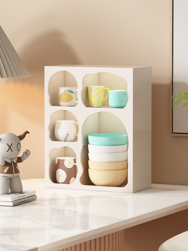 Arched Mug Display Shelf — Sculptural Wall Storage — Lifestyle 6