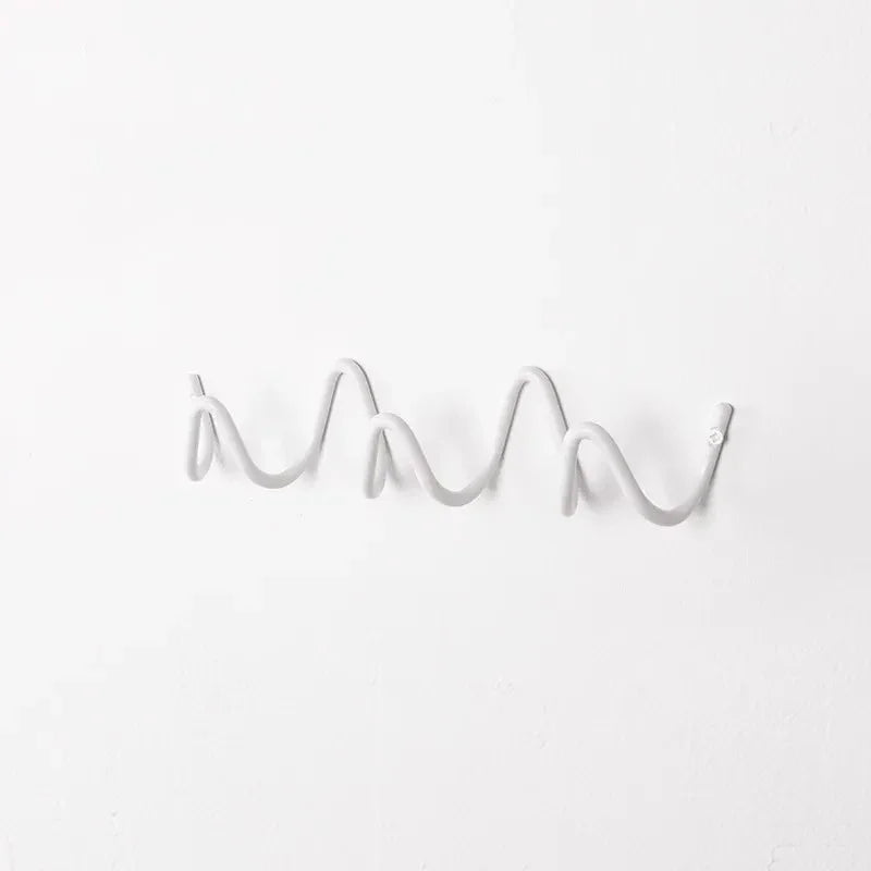 wrought-iron-wall-hooks-modern-wave-design-coat-rack#Colour_White