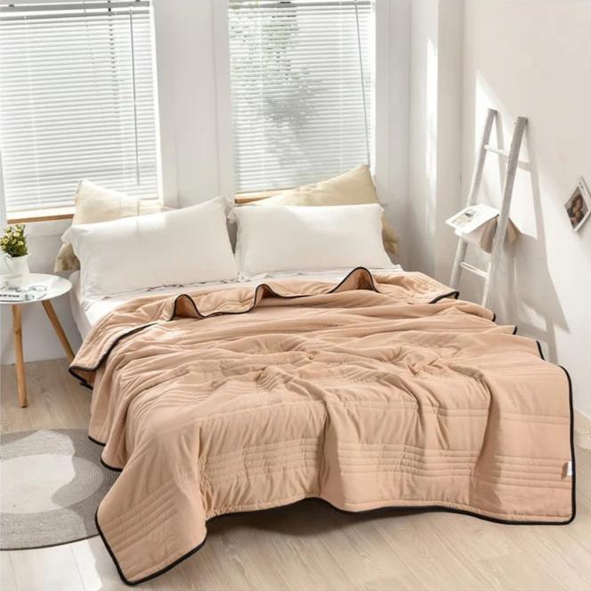 Ice Cooling Blanket — Moisture-Wicking, Channel-Stitched — Lifestyle 5