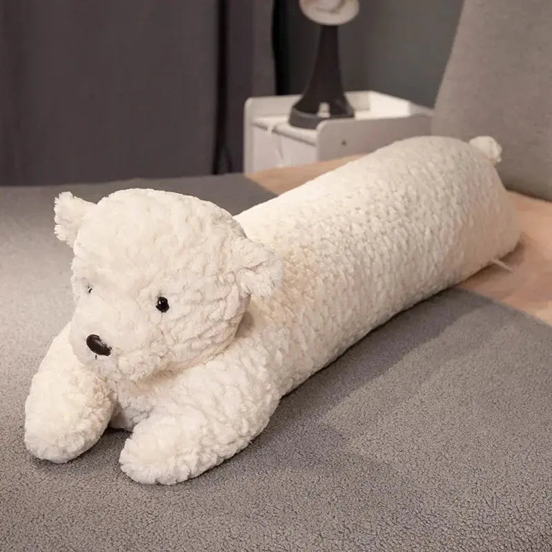 Large Rabbit Body Pillow for Comfort and Support in Dog-Brown, Rabbit-White, Rabbit-Purple, Dog-White – 90cm & 120cm Sizes —