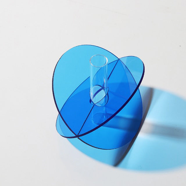 Acrylic X Modern Vase — Decorative Vase for Considered Styling — Lifestyle 5