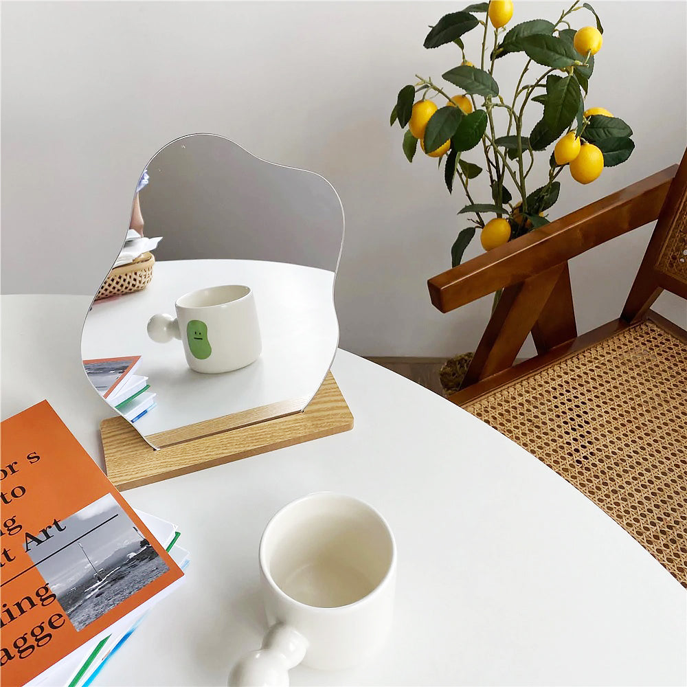 Irregular Puddle Mirror — Considered Home Styling — Lifestyle 3