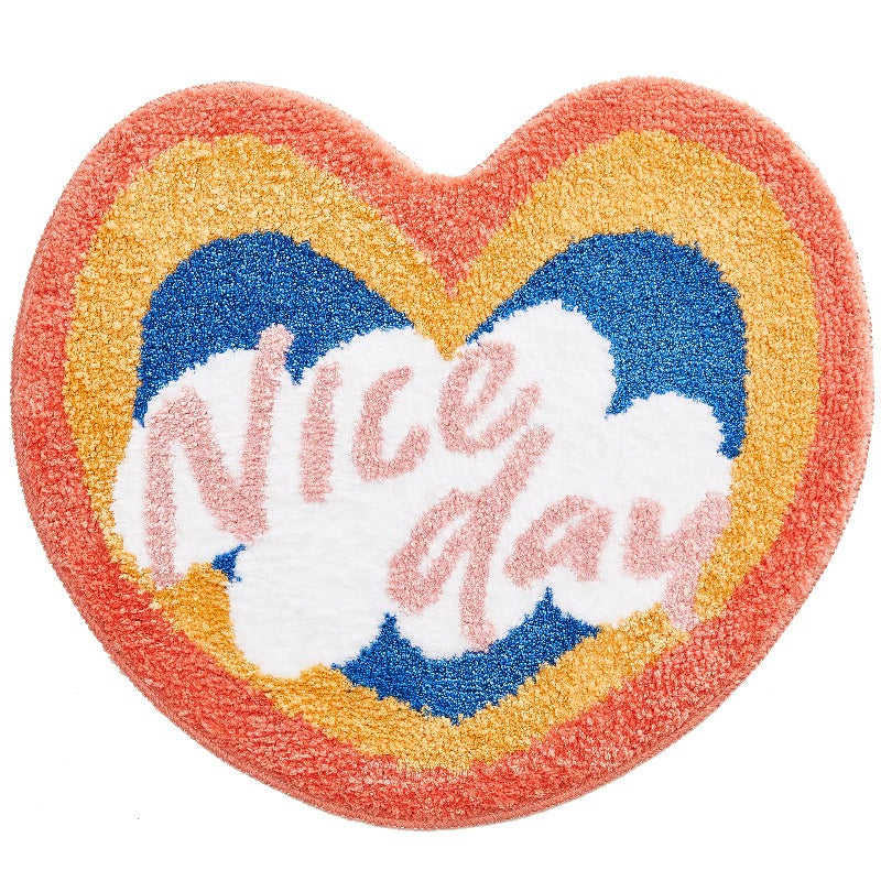 Nice Day Accent Rug — Soft Accent Rug for Bedroom Layering — Front view