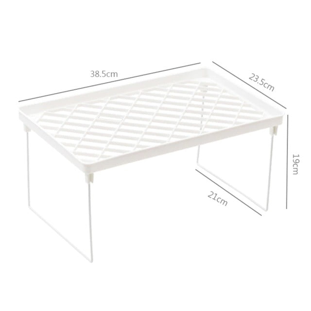 White Desktop Shelf Organizer — Considered Home Styling