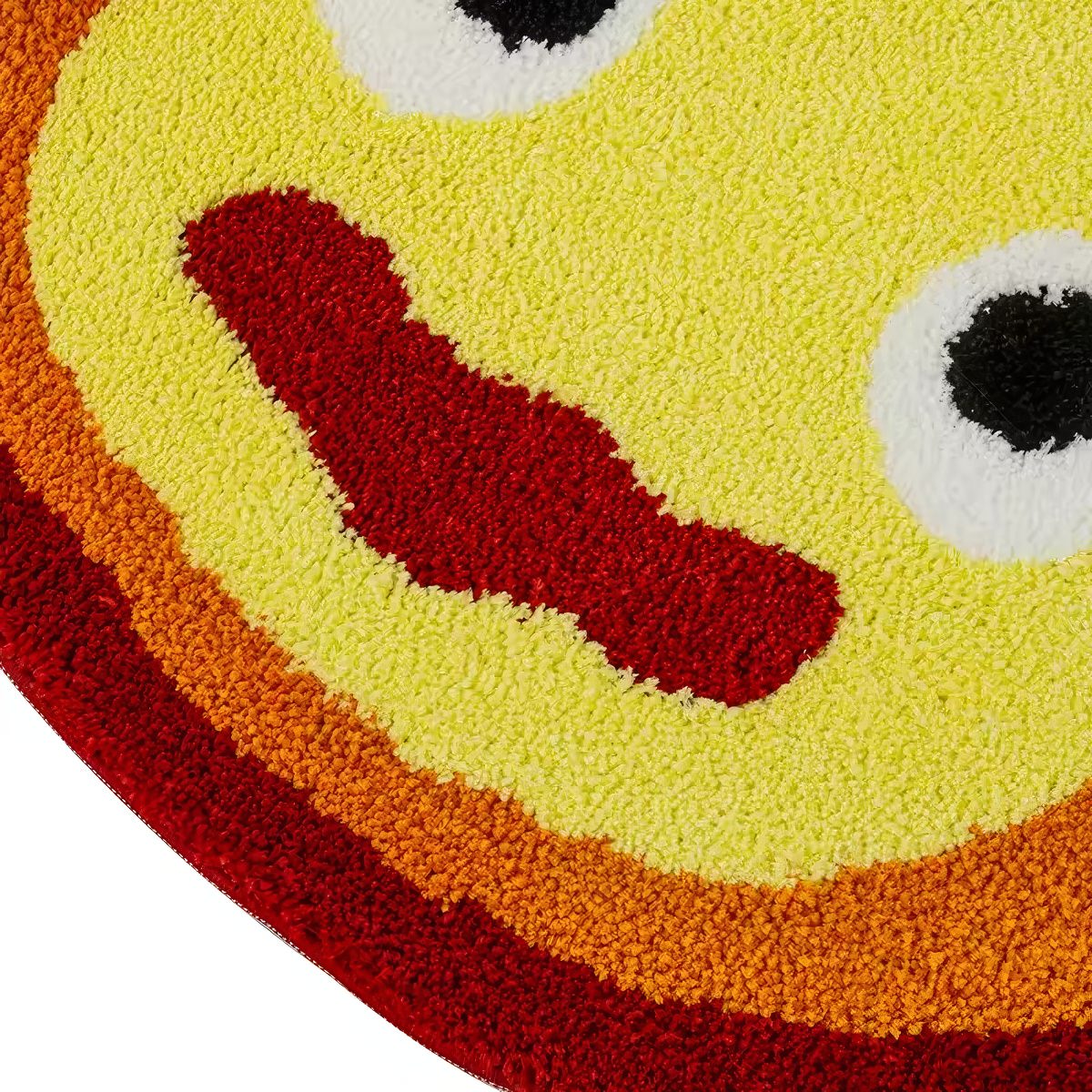 Anime Flame Accent Rug — Soft Accent Rug for Bedroom Layering — Lifestyle 1