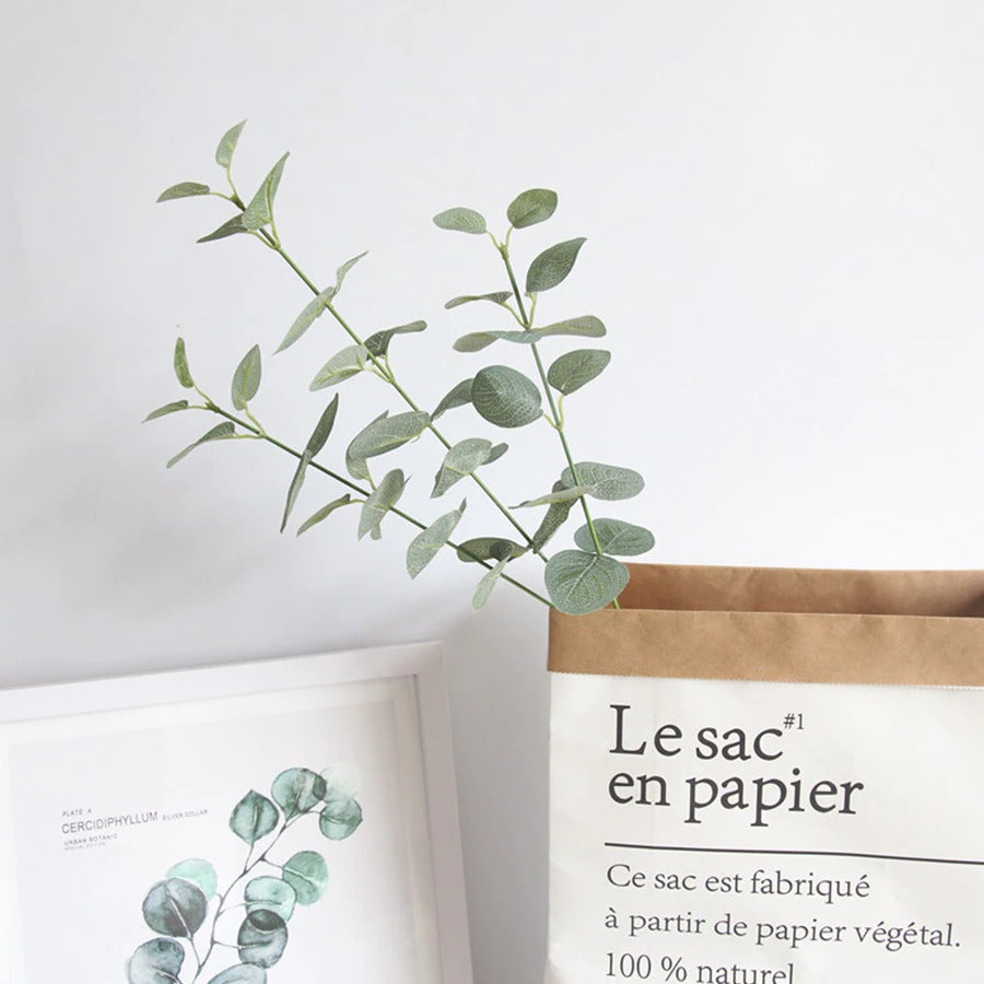 Artificial Eucalyptus Branch — Considered Home Styling — Lifestyle 2