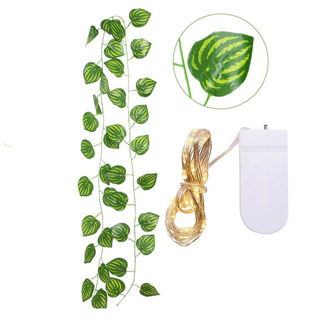 Single Vine String Light Set — Warm LED Mood Lighting for Bedside — Lifestyle 5