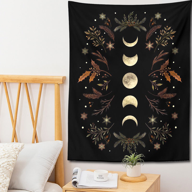 Autumn Moon Phases Tapestry — Considered Home Styling — Lifestyle 1