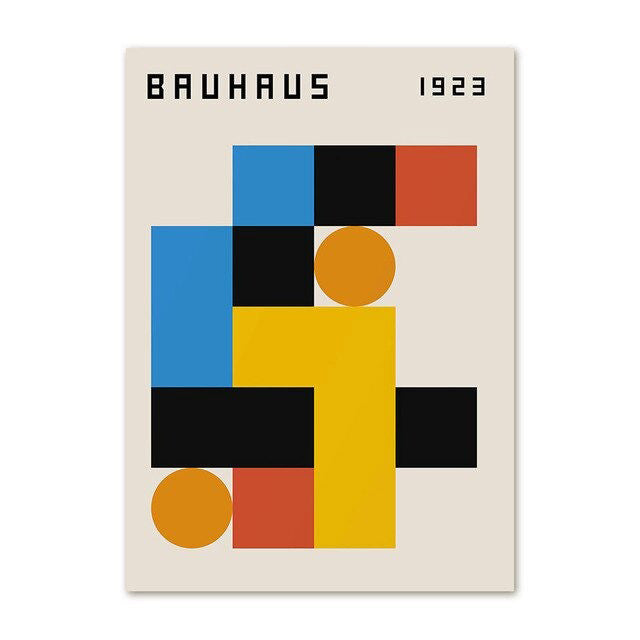 German Retro Art Gallery Wall Canvas Posters — Considered Home Styling — Lifestyle 8