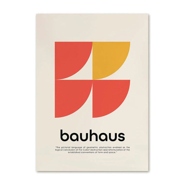 German Retro Art Gallery Wall Canvas Posters — Considered Home Styling — Lifestyle 3