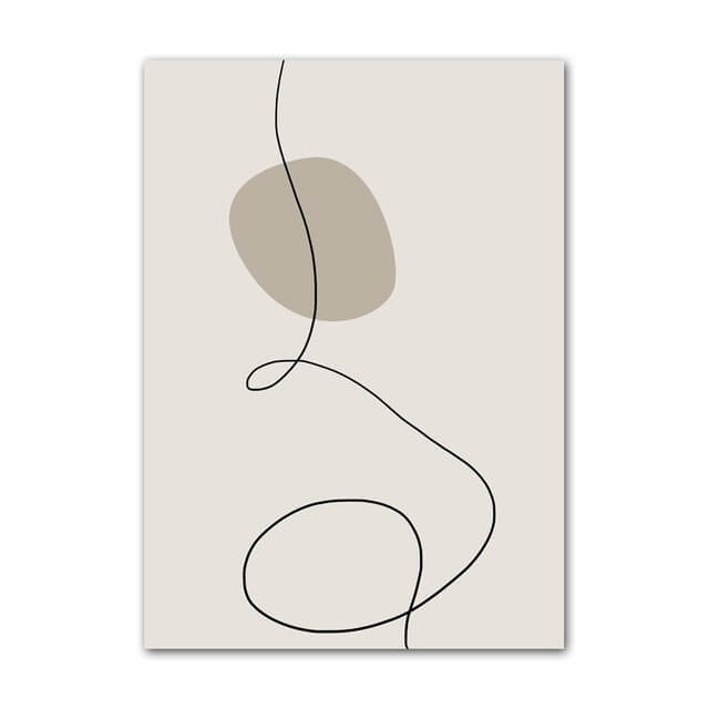 Minimalist Outline Art Canvas Posters — Considered Home Styling — Lifestyle 6