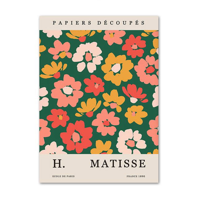 Blooming Flowers Gallery Wall Canvas Posters — Considered Home Styling — Lifestyle 6