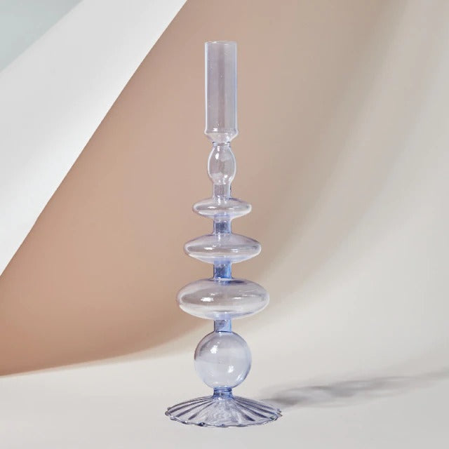 Blowed Glass Candle Holder — Decorative Vase for Considered Styling — Lifestyle 7
