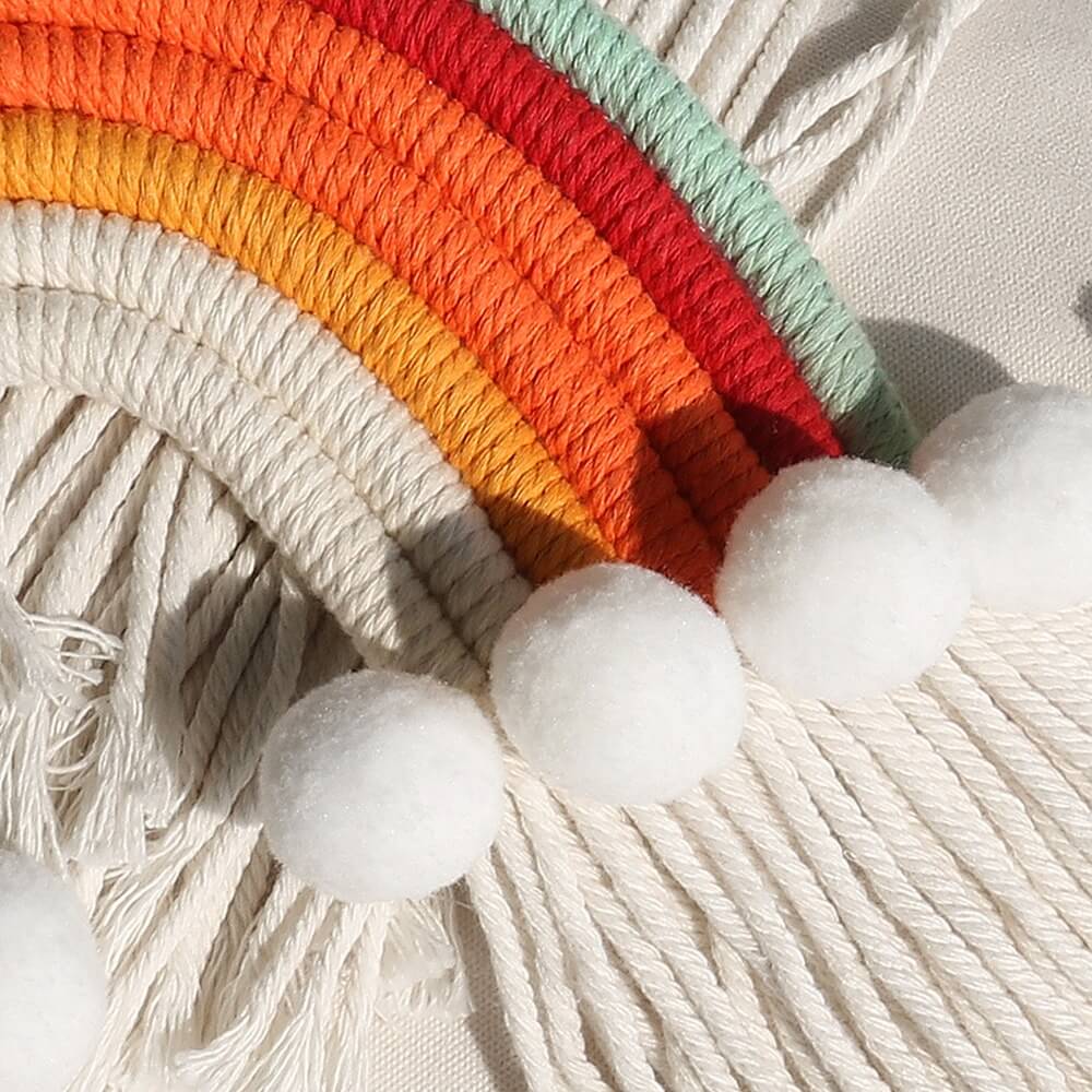Macrame Rainbow Wall Decor — Considered Home Styling — Lifestyle 4