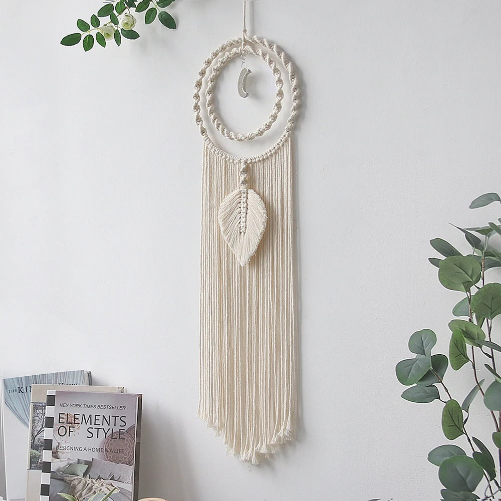 Boho Moon Macrame Wall Hanging — Considered Home Styling — Lifestyle 4