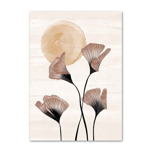Boho Watercolor Art Canvas Posters — Considered Home Styling — Lifestyle 3