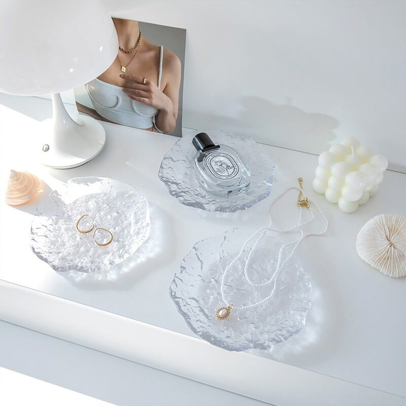 Bubbled Glass Jewelry Tray — Considered Home Styling — Lifestyle 2