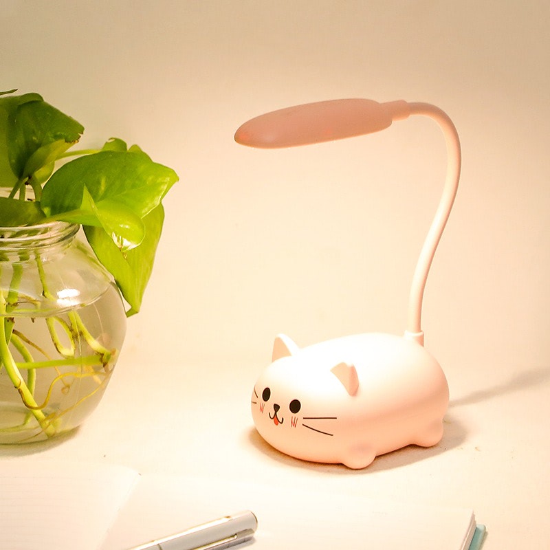 Cat Mini Table Lamp — Warm LED Mood Lighting for Bedside — Lifestyle 2