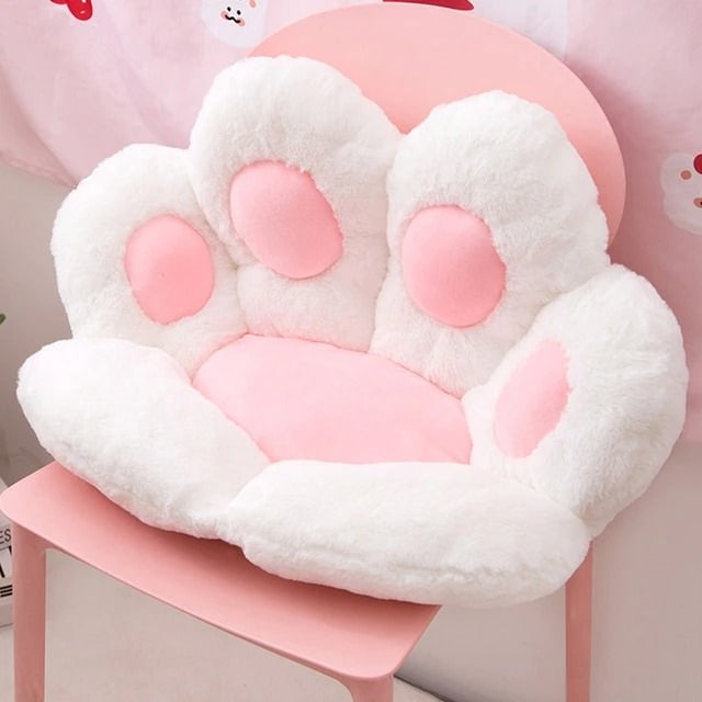 Cat Paw Seat Cushion — Plush Pad for Chairs and Floors — Lifestyle 6