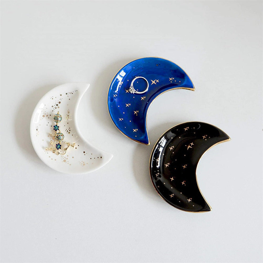 Moon Ceramic Jewelry Organizer — Considered Home Styling — Lifestyle 4