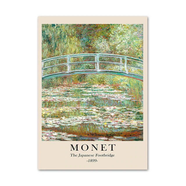 Monet Scenery Art Canvas Posters — Considered Home Styling — Lifestyle 8
