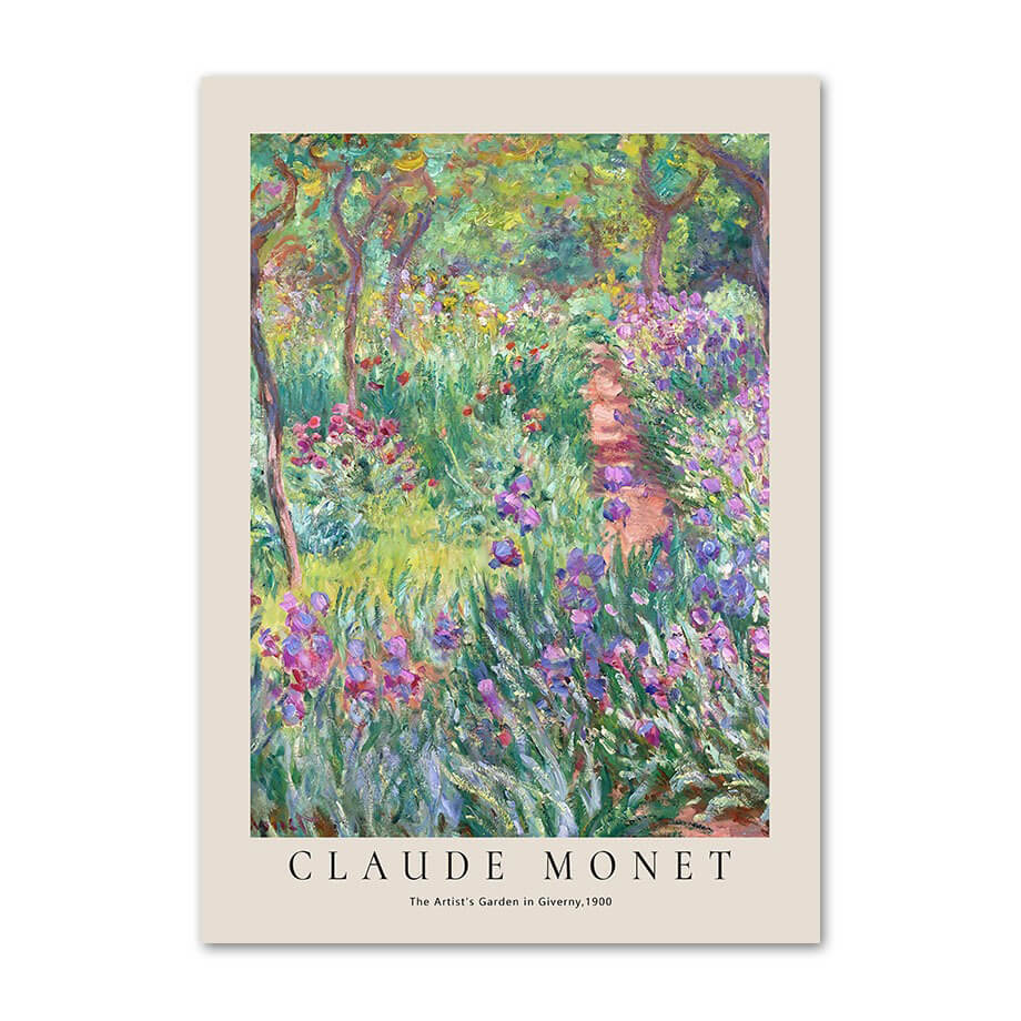 Monet Impressionist Art Canvas Posters — Considered Home Styling