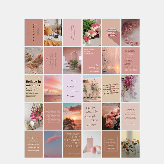 Color Shades & Quotes Wall Collage Cards — Considered Home Styling — Lifestyle 5