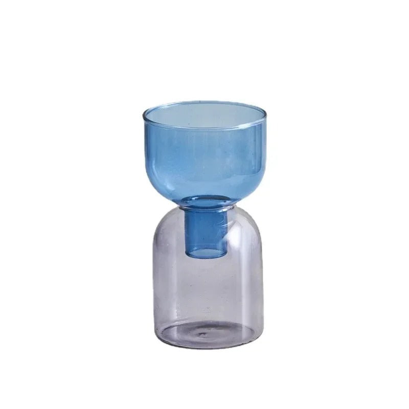Double Color Glass Vase — Decorative Vase for Considered Styling — Lifestyle 5