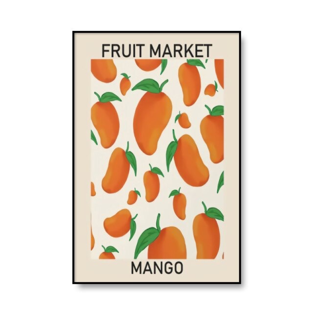 Fruit Market Canvas Posters — Considered Home Styling — Lifestyle 6
