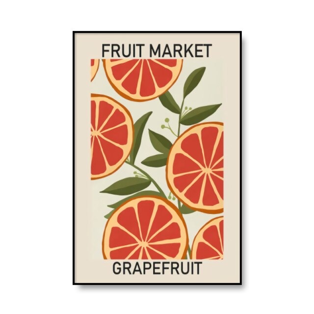 Fruit Market Canvas Posters — Considered Home Styling — Lifestyle 2