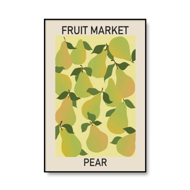 Fruit Market Canvas Posters — Considered Home Styling — Lifestyle 3