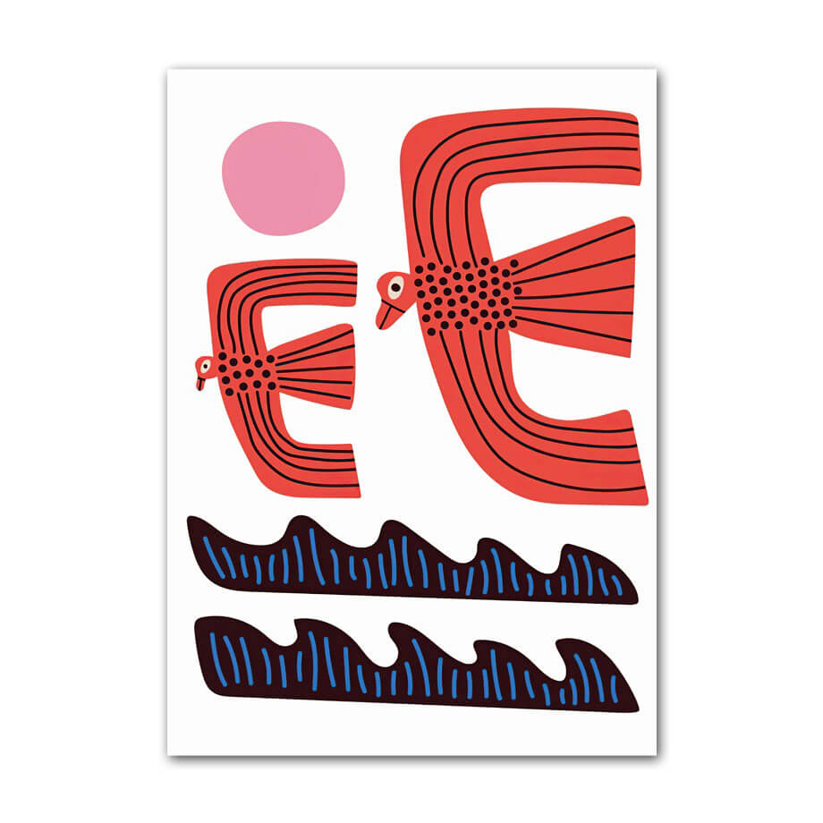 Southern France Collages Canvas Posters — Considered Home Styling — Lifestyle 6